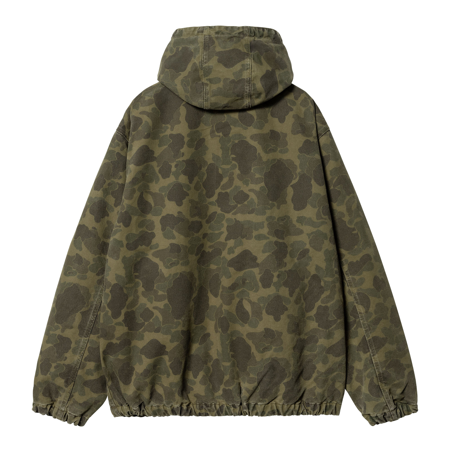 Carhartt WIP Duck Camo Active Jacket - Green/Office Green Garment Dyed