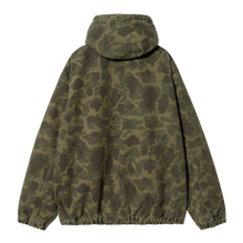 Load image into Gallery viewer, Carhartt WIP Duck Camo Active Jacket - Green/Office Green Garment Dyed