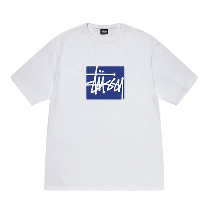 Stussy Stock Box Tee - White