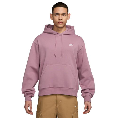 Nike SB Embroidered Hoodie - Plum Dust