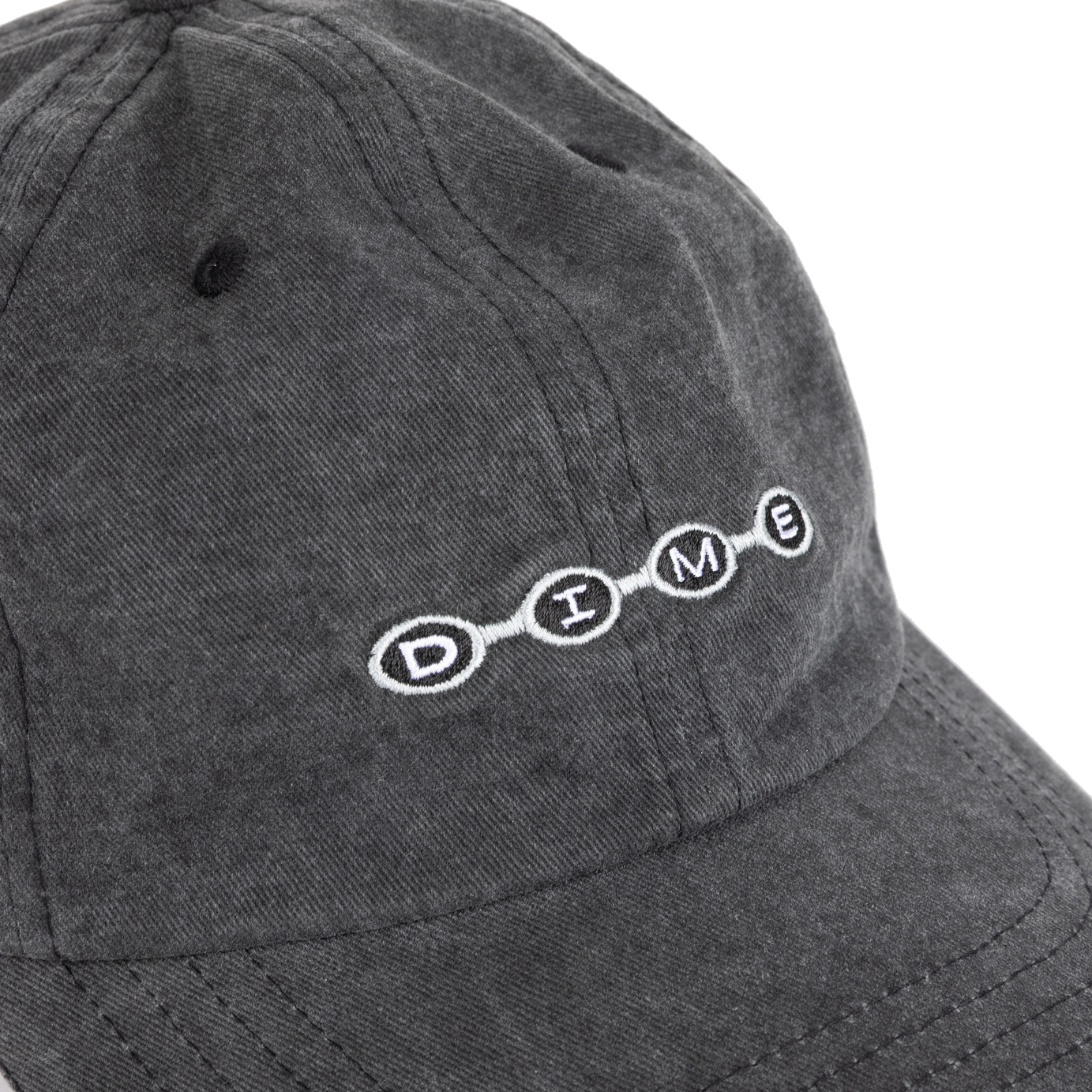 Dime Space Low Pro Cap - Black Washed