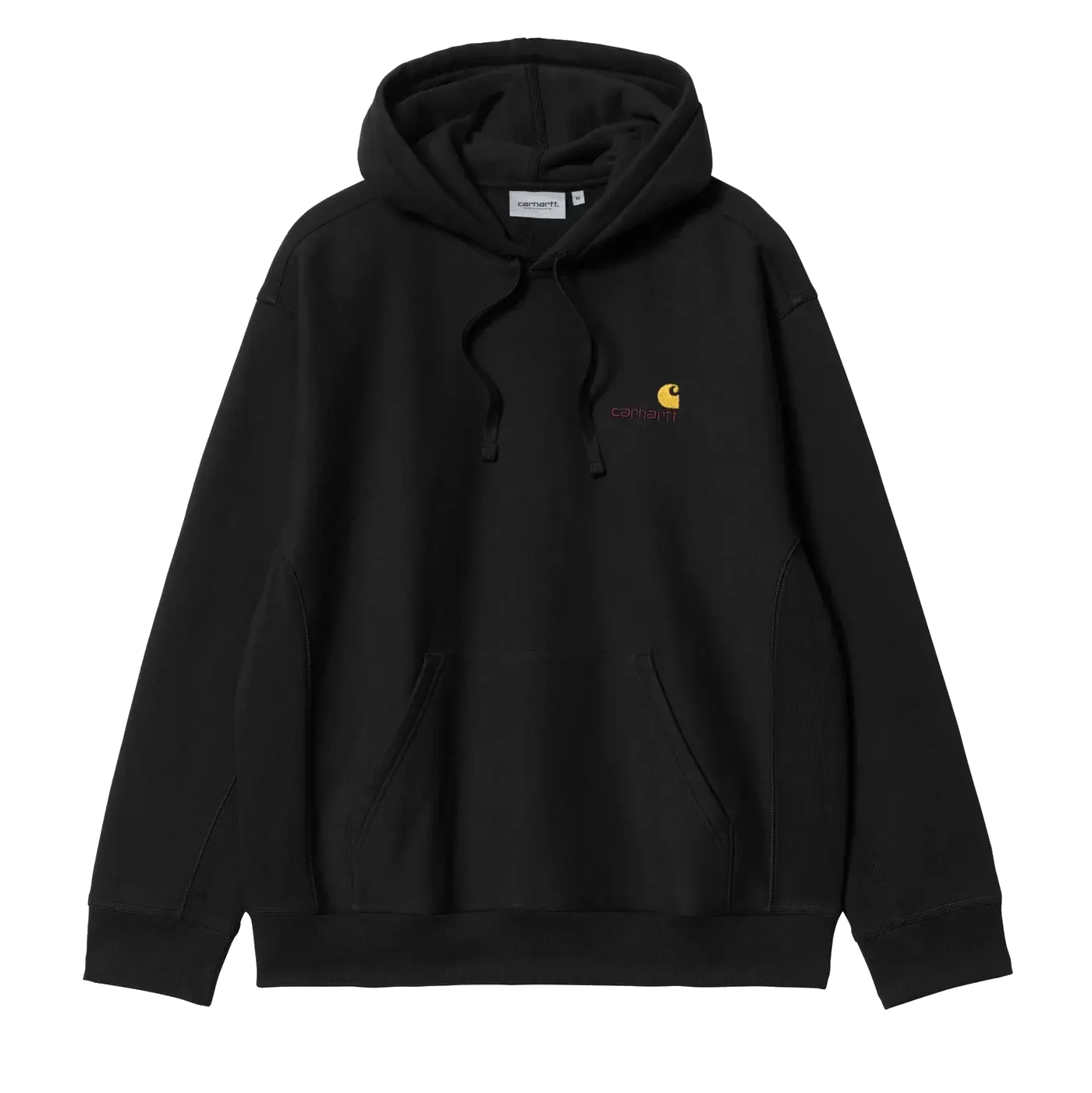 Carhartt WIP American Script Hoodie - Black