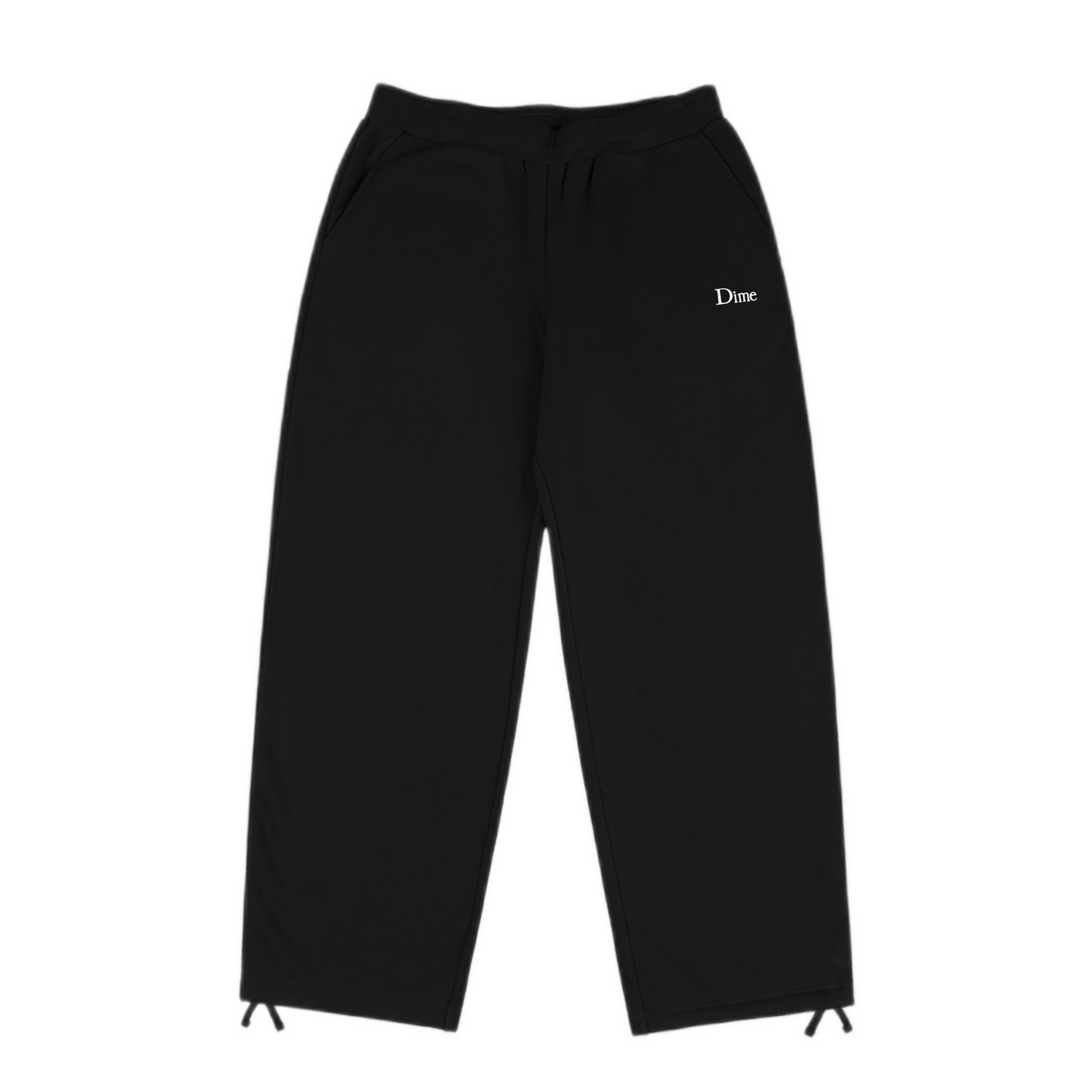 Dime Classic Small Logo Sweatpants - Black