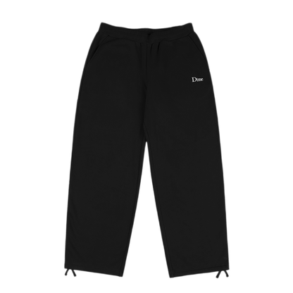 Dime Classic Small Logo Sweatpants - Black