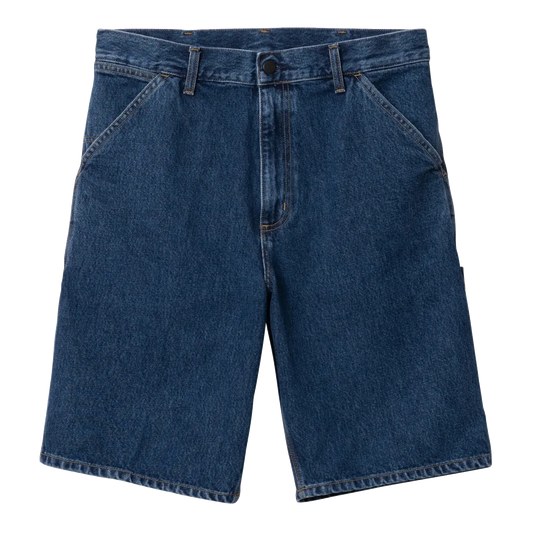 Carhartt WIP Single Knee Short - Blue Stone Washed