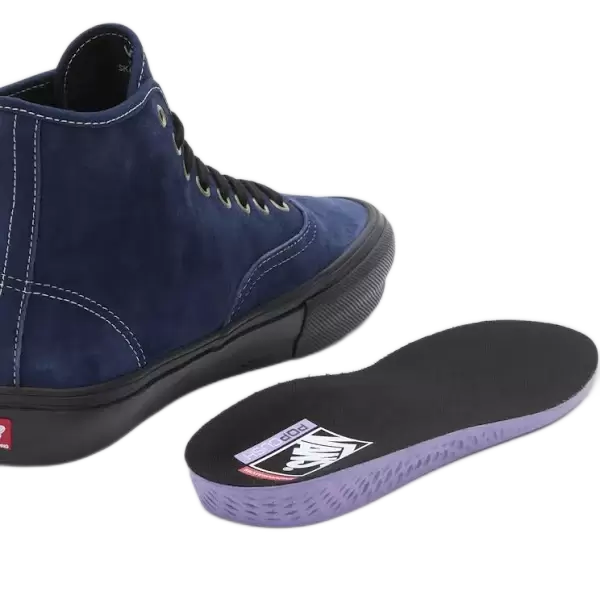 Vans Skate Authentic High - Navy/Black – Ninetimes Skateshop Vans Skate Authentic High - Navy/Black – Ninetimes Skateshop