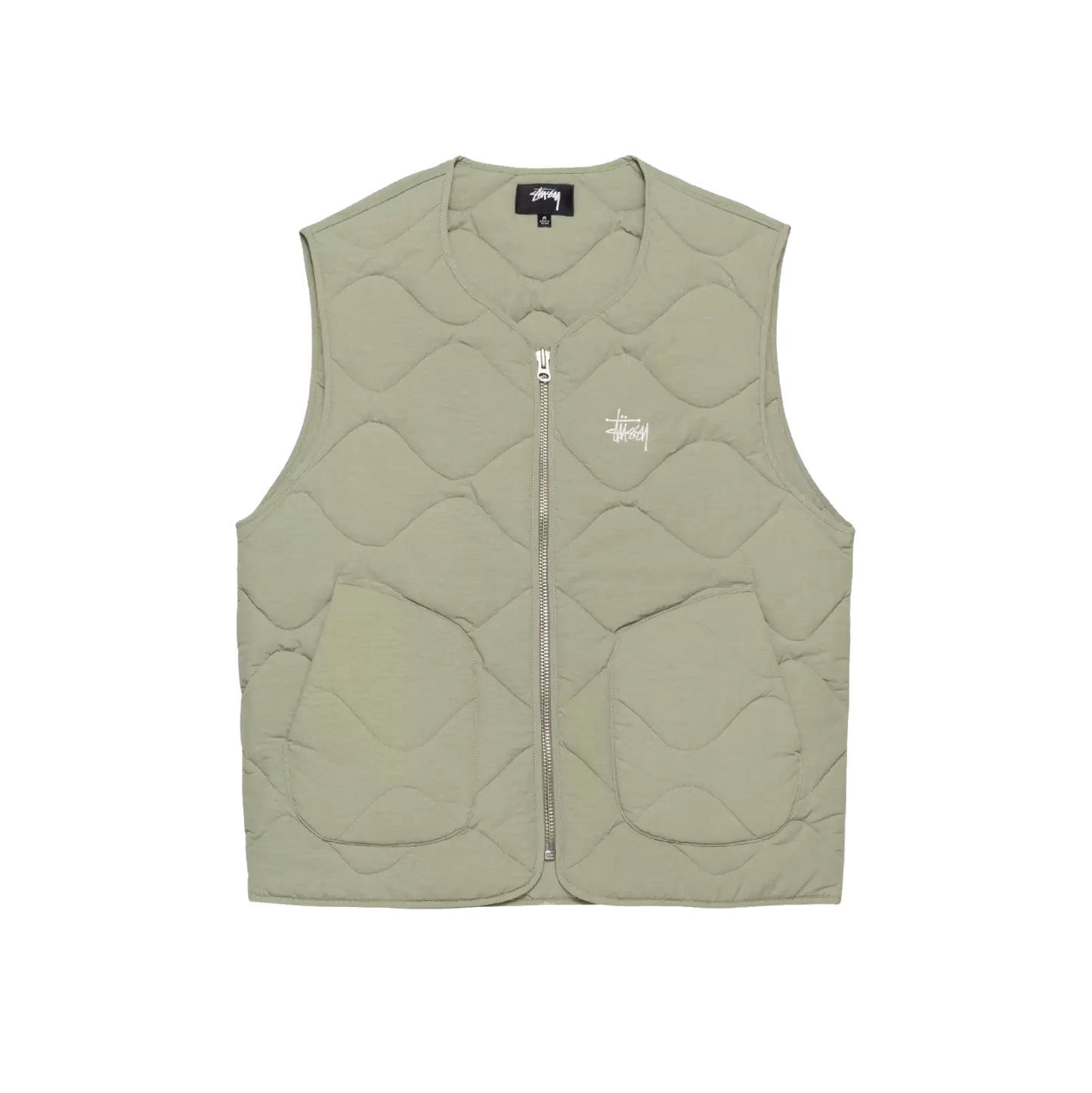 Stussy Recycled Nylon Liner Vest - Coyote