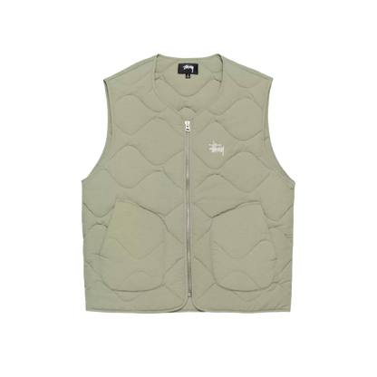 Stussy Recycled Nylon Liner Vest - Coyote