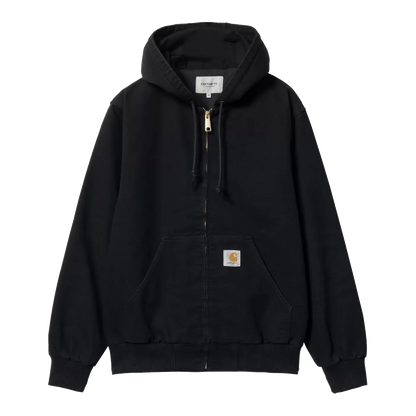 Carhartt WIP Active Jacket - Black Aged Canvas