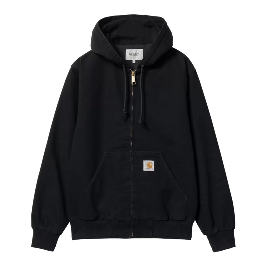 Carhartt WIP Active Jacket - Black Aged Canvas