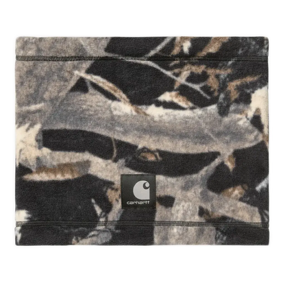 Carhartt WIP Blevin Neckwarmer - Camo Feather Tree/Black