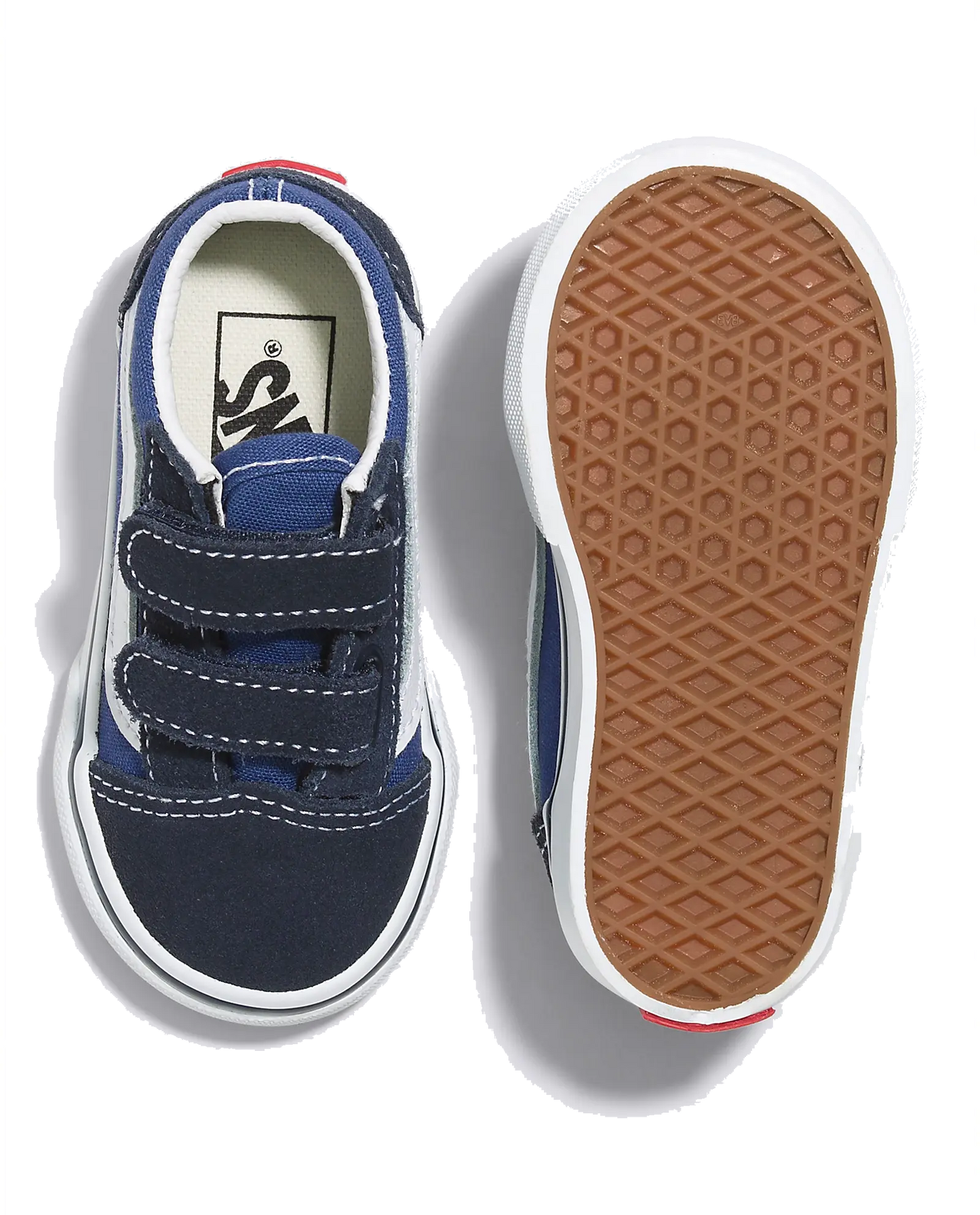 Vans Toddler Old Skool V - Navy/White