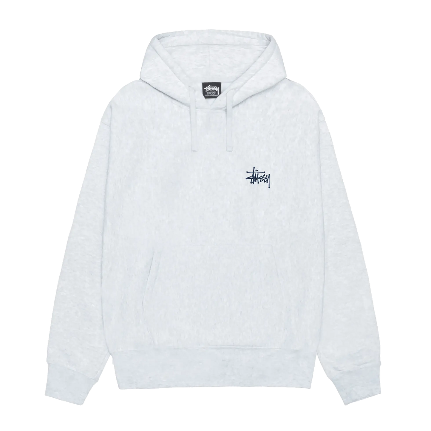 Stussy Built In USA Hoodie - Ash Heather