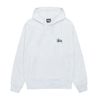 Stussy Built In USA Hoodie - Ash Heather