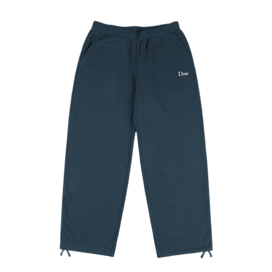 Dime Classic Small Logo Sweatpants - Navy