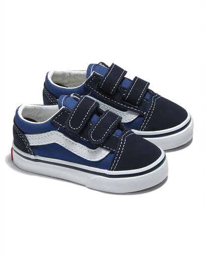 Vans Toddler Old Skool V - Navy/White