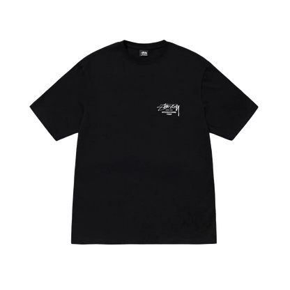 Stussy Beat Sounds Pigment Dyed Tee - Black