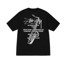 Load image into Gallery viewer, Stussy Beat Sounds Pigment Dyed Tee - Black