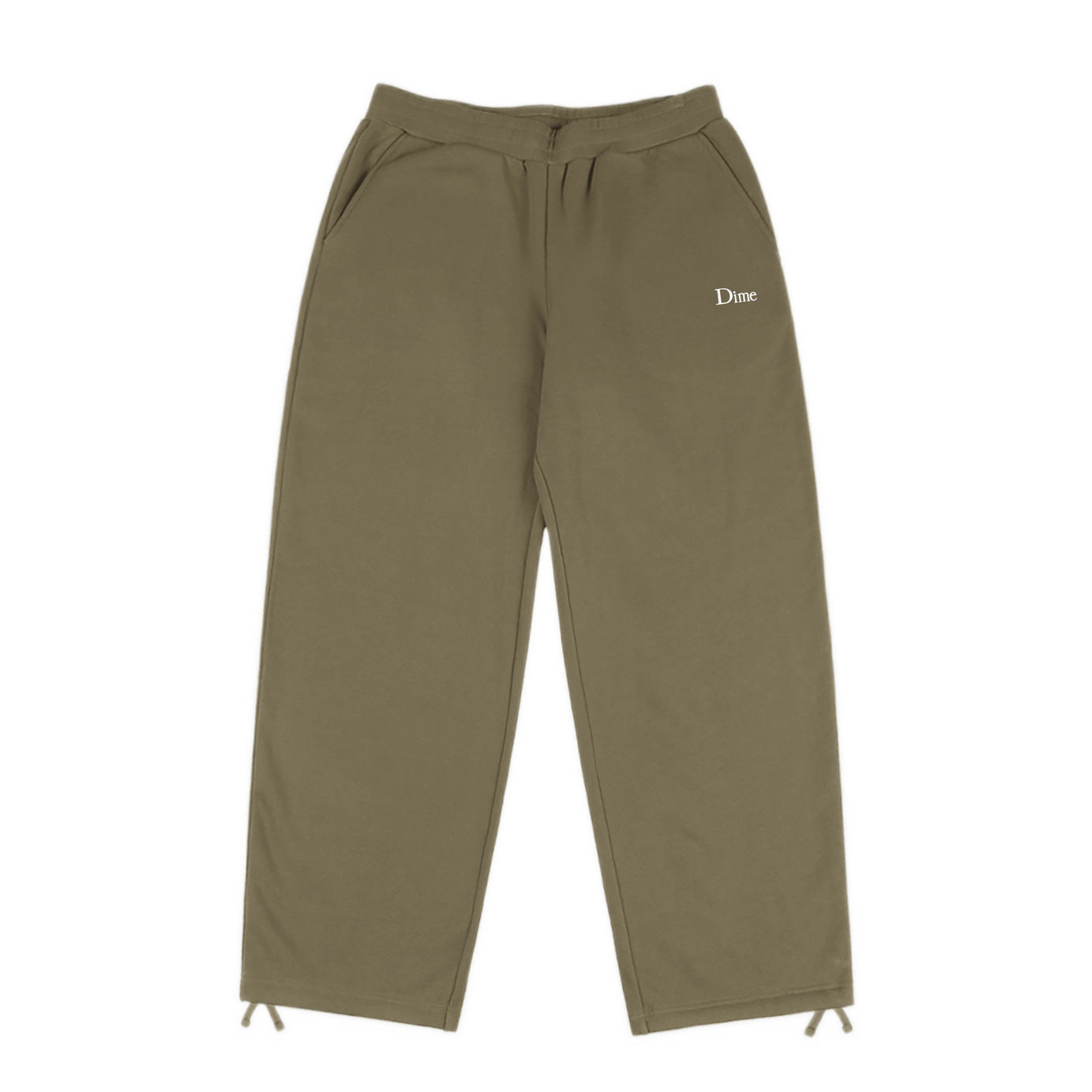 Dime Classic Small Logo Sweatpants - Ivy Green