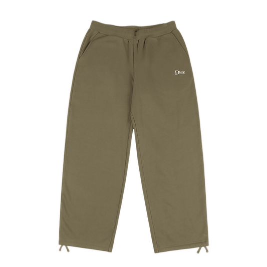 Dime Classic Small Logo Sweatpants - Ivy Green