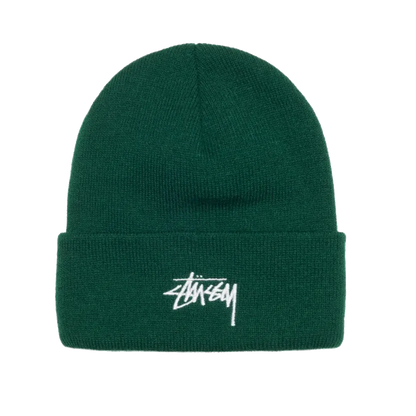 Stussy Stock Cuff Beanie - Spruce