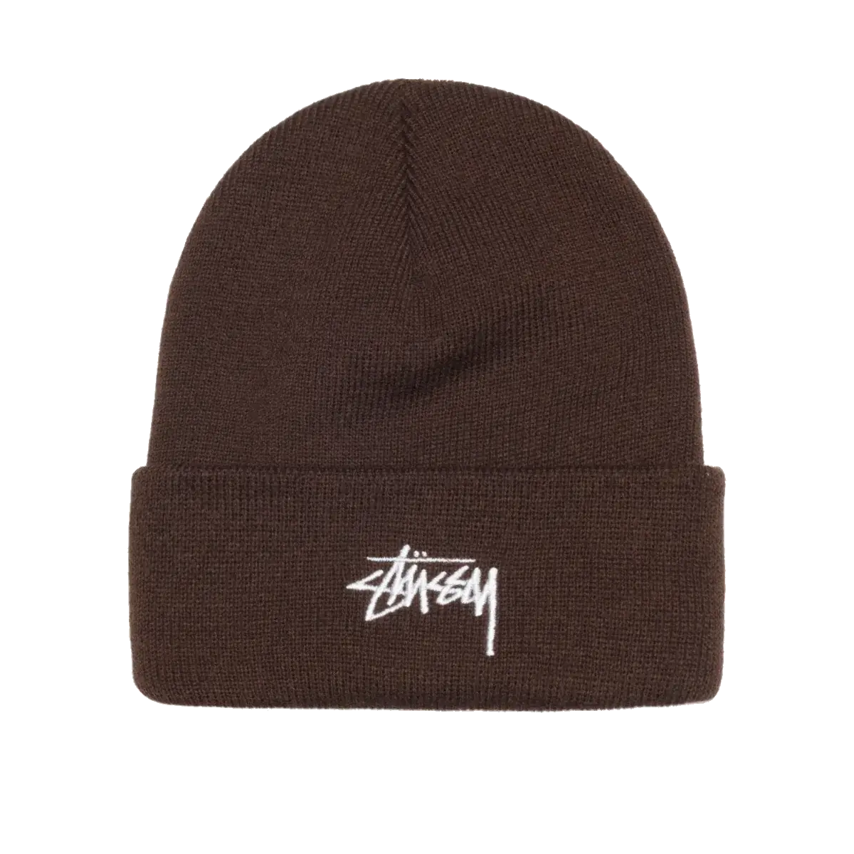 Stussy Stock Cuff Beanie - Coffee