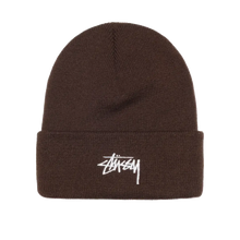 Load image into Gallery viewer, Stussy Stock Cuff Beanie - Coffee