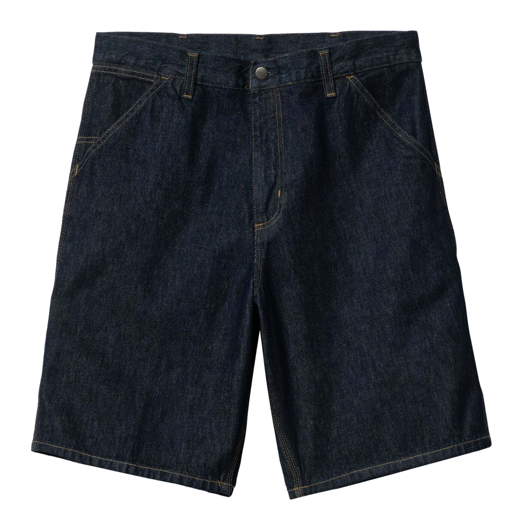 Carhartt WIP Single Knee Short - Blue Rinsed