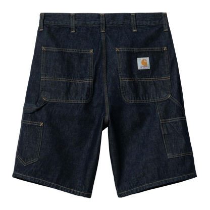 Carhartt WIP Single Knee Short - Blue Rinsed