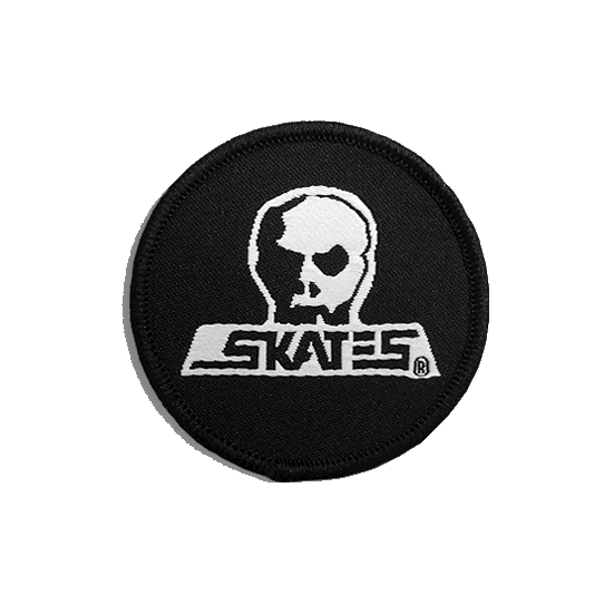 Skull Skates Circular Logo Patch - 2"