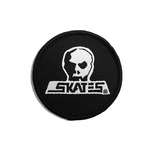 Skull Skates Circular Logo Patch - 2"