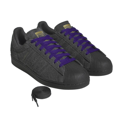 Adidas Superstar ADV - Carbon/Carbon/Purple