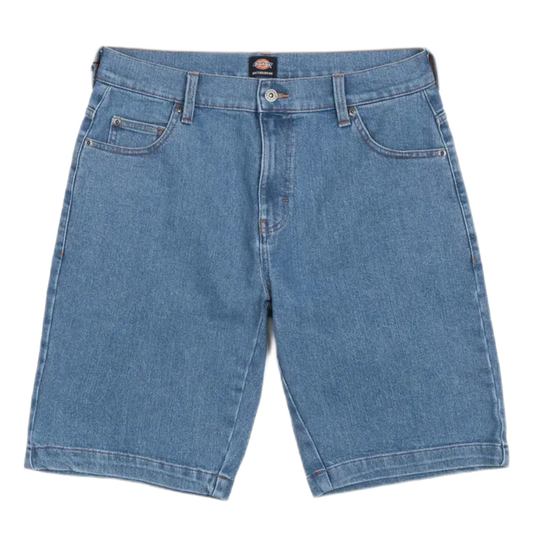 Dickies Skateboarding Wingville Loose Fit Denim Shorts - Light Denim