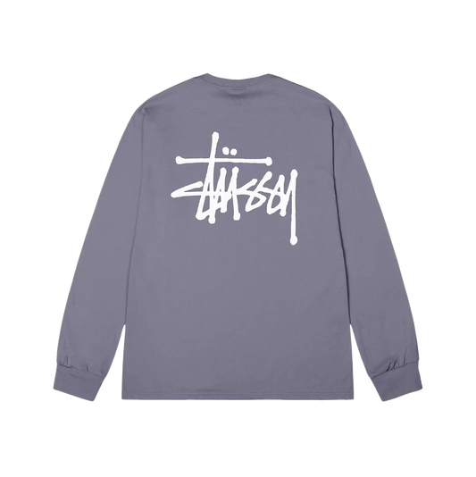 Stussy Basic Longsleeve - Mauve