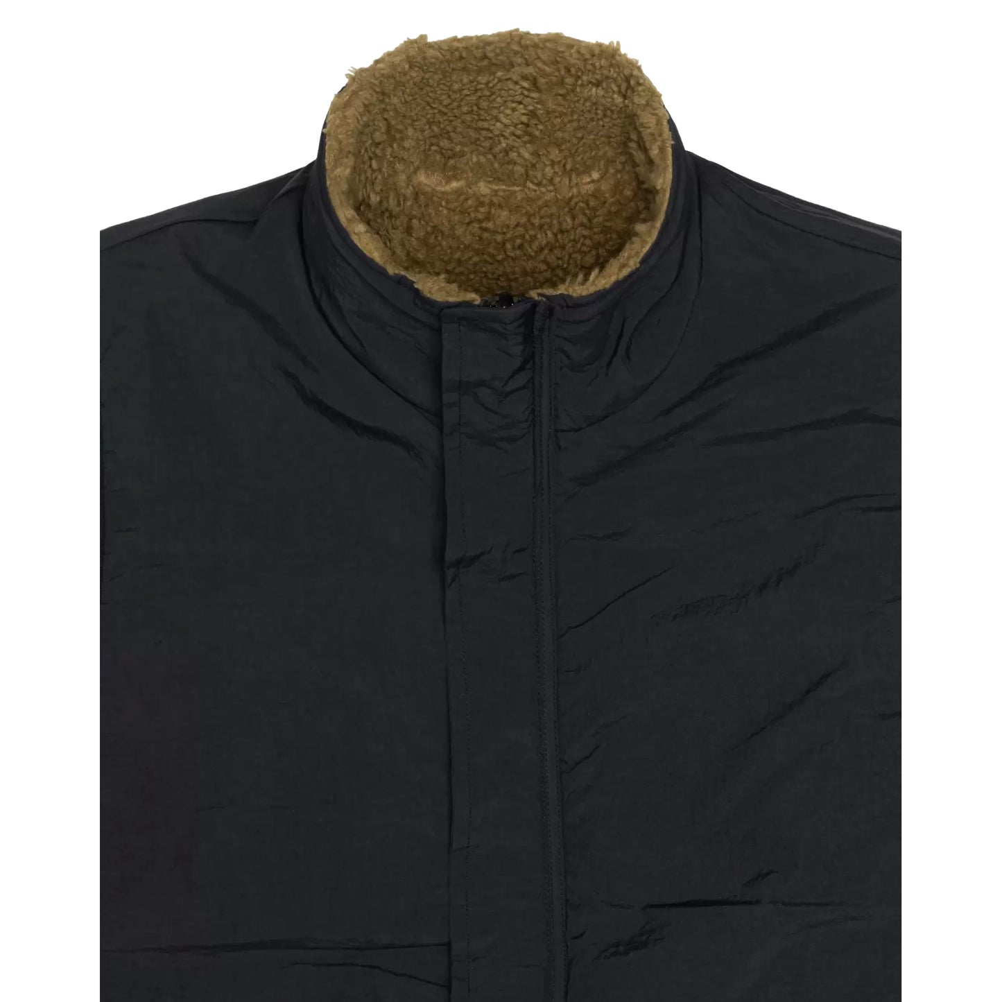 Stussy Sherpa Reversible Vest - Olive