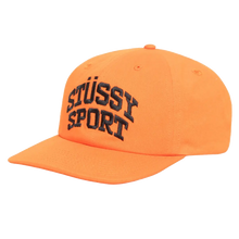 Load image into Gallery viewer, Stussy Mid-Depth Stussy Sport Snapback - Orange