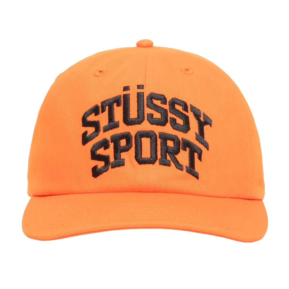 Stussy Mid-Depth Stussy Sport Snapback - Orange