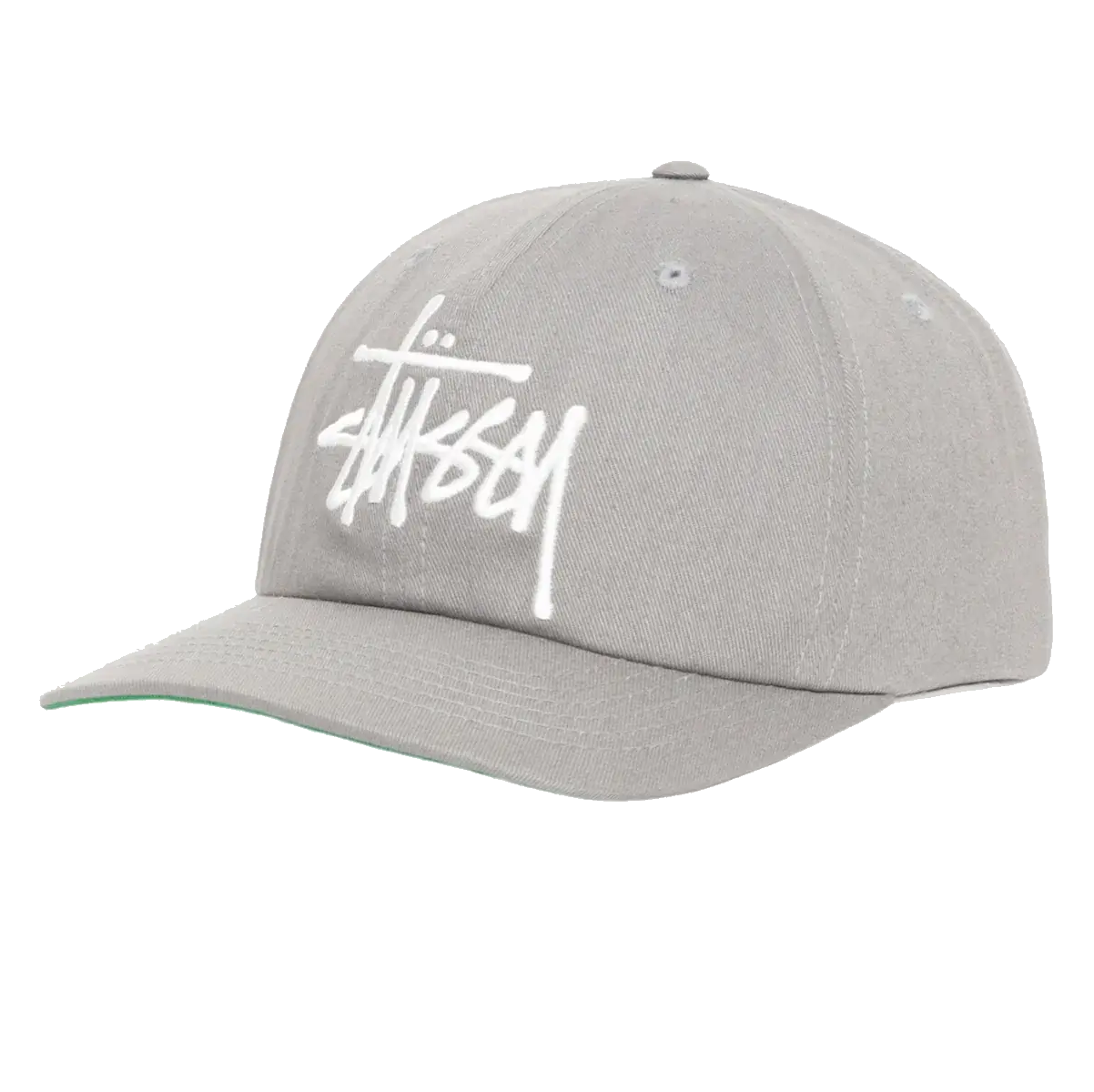 Stussy Low Profile Big Basic Snapback - Steel Grey