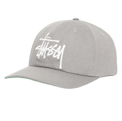 Stussy Low Profile Big Basic Snapback - Steel Grey