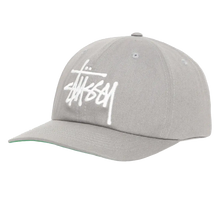 Load image into Gallery viewer, Stussy Low Profile Big Basic Snapback - Steel Grey