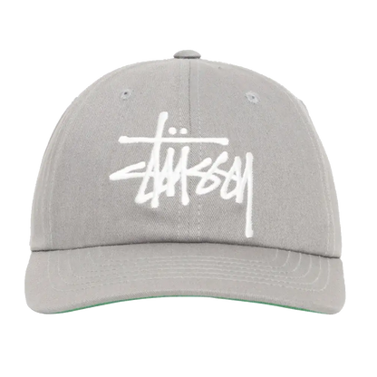 Stussy Low Profile Big Basic Snapback - Steel Grey