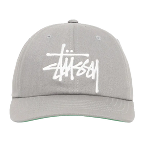 Stussy Low Profile Big Basic Snapback - Steel Grey