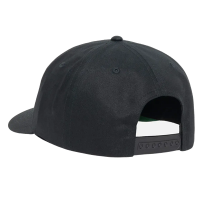 Stussy Low Profile Big Basic Snapback - Shadow Black