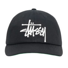 Load image into Gallery viewer, Stussy Low Profile Big Basic Snapback - Shadow Black