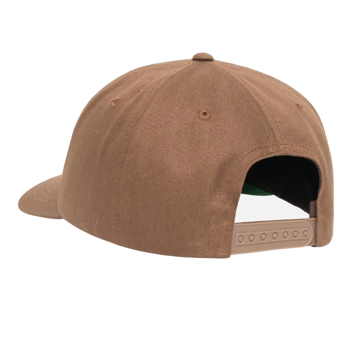 Stussy Low Profile Big Basic Snapback - Cocoa