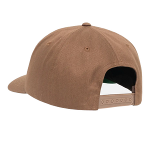 Stussy Low Profile Big Basic Snapback - Cocoa