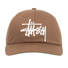 Load image into Gallery viewer, Stussy Low Profile Big Basic Snapback - Cocoa