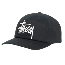 Load image into Gallery viewer, Stussy Low Profile Big Basic Snapback - Shadow Black