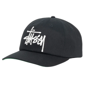 Stussy Low Profile Big Basic Snapback - Shadow Black