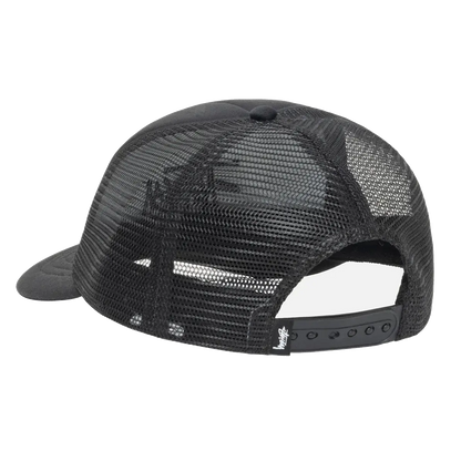 Stussy Big Basic Trucker Cap - Shadow Black